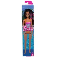 Păpușă Barbie Beach în costum de baie cu model, de culoare mov - Mattel