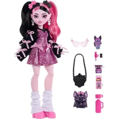 Păpușă Monster High Draculaura cu accesorii - Mattel imaginea 2