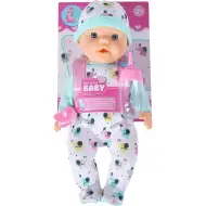 Păpușă bebeluș nou-născut cu biberon, îmbrăcată în haine cu elefant - Simba Toys