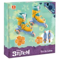 Patine ajustabile pe rotile Disney+Stitch, cu una sau două rânduri, mărimea 29-32 - Mondo Toys