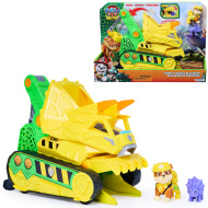 Patrula Cățelușilor – Filmul Dino: vehicul mușcător Chomp &amp; Rescue cu figurina Rubble - Spin Master