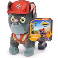 Patrula Cățelușilor: Rubble și echipa sa Charger pluș 19cm - Spin Master