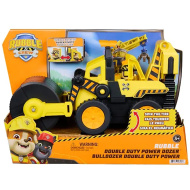 Patrula Cățelușilor: Rubble și echipa sa Double Dozer rulou compactor cu figurina Rubble - Spin Master