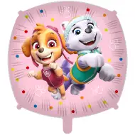Patrula Cățelușilor: balon pătrat din folie Skye-Everest 46cm