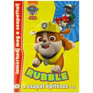 Patrula cățelușilor: Fă cunoștință cu echipa! 4. - Rubble, constructorul echipei - caiet de activități