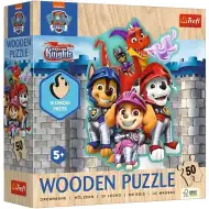 Paw Patrol puzzle din lemn cu 50 de piese - Trefl