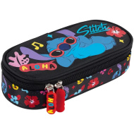 Penar oval negru Disney Stitch Aloha PC01 23 x 9,5 x 6 cm