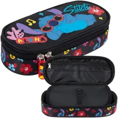 Penar oval negru Disney Stitch Aloha PC01 23 x 9,5 x 6 cm imaginea 3