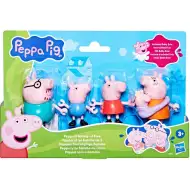 Peppa Pig: Set de figurine de joacă cu familia Peppa, formată din cinci membri - Hasbro