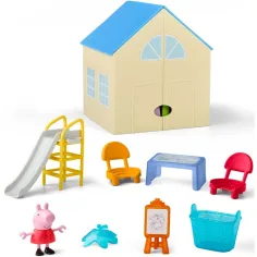 Peppa Pig: Set de joacă pliabil cu grupa de grădiniță Peppa - Hasbro imaginea 3