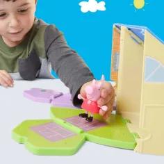 Peppa Pig: Set de joacă pliabil cu grupa de grădiniță Peppa - Hasbro imaginea 4