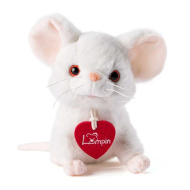 Petit șoricel de pluș așezat 14 cm - Lumpin