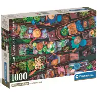 Piață plutitoare thailandeză HQC puzzle de 1000 de piese - Clementoni