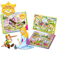 Pinocchio Două jocuri de societate de basm - D-Toys
