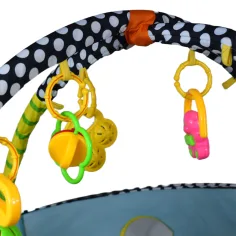 Piscină pentru bebeluși cu broaște țestoase, mingi și accesorii, 70x90cm imaginea 4