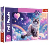 Pisicuța în Țara Norilor puzzle de 160 piese - Trefl