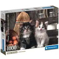 Pisicuțe adorabile HQC puzzle 1000 de piese - Clementoni