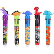 Pix cu 10 culori, design Baby Dino, diferite modele, 1 bucată