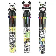 Pix cu 10 culori, design Panda, diverse modele, 1 buc.