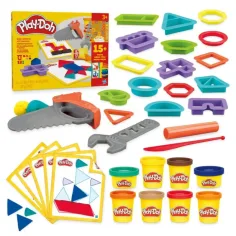 Play-Doh: Construiește și modelează set mare de plastilină - Hasbro imaginea 2