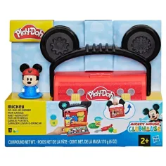 Play-Doh: Disney Jr. On-The-Go Mickey set portabil de plastilină - Hasbro