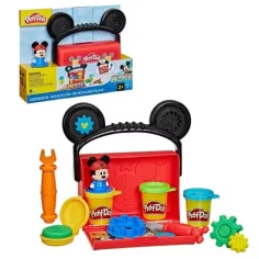 Play-Doh: Disney Jr. On-The-Go Mickey set portabil de plastilină - Hasbro imaginea 2