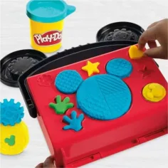 Play-Doh: Disney Jr. On-The-Go Mickey set portabil de plastilină - Hasbro imaginea 3