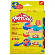 Play-Doh: Set de joacă Delicii și Favoruri cu 12 cutii de plastilină - Hasbro
