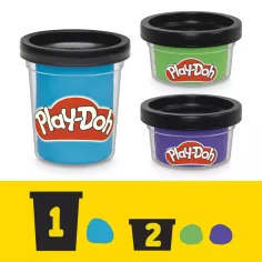 Play-Doh: Set de joacă stația de mutații Țestoasele Ninja - Hasbro imaginea 4