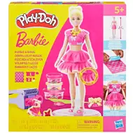 Play-Doh: Set de modelat Barbie cu bucle și fundițe - Hasbro