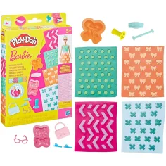 Play-Doh: Set de plastilină Barbie cu mărgele și fundițe - Hasbro imaginea 2