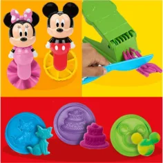 Play-Doh: set de plastilină Disney Jr. Shape a Story - Hasbro imaginea 3