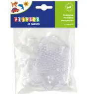 PlayBox: Bază de mărgele MIDI de 5mm care se pot călca - câine, mașină, pește, floare, pachet de 4 bucăți.