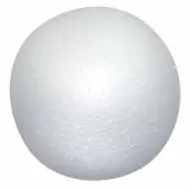 PlayBox: Bile decorative din polistiren de 5 cm, pachet de 25 bucăți.