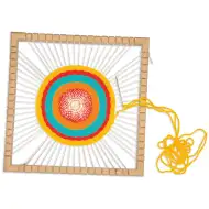 PlayBox: Cadru rotund pentru țesut 23x23cm