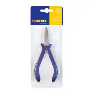 PlayBox: Clește plat cu mâner cauciucat de 12,5 cm