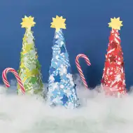 PlayBox: Cuburi decorative din polistiren, dimensiunea de 150mm, pachet de 25 bucăți.