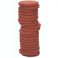 PlayBox: Disc de acuarelă maro 30mm 1buc