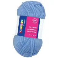 PlayBox: Fir acrilic 50g, 50m, culoare albastru deschis