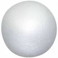 PlayBox: Glob decorativ din polistiren, diametru de 8 cm, 1 bucata