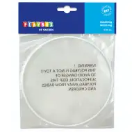 PlayBox: Inel metalic alb de 15 cm