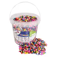 PlayBox: Mărgele MIDI de 5mm pentru călcat, 10000 bucăți în 10 culori diferite