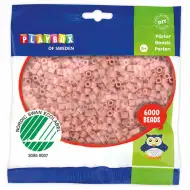 PlayBox: Mărgele MIDI de călcat, de 5 mm, în culoare bej deschis, pachet de 6000 bucăți.