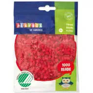 PlayBox: Mărgele MIDI de călcat de 5mm, 1000 bucăți, culoare roșie