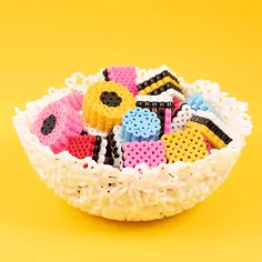 PlayBox: Mărgele MIDI de călcat de 5mm, mix de 10 culori, 20.000 bucți imaginea 2