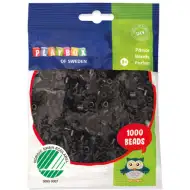 PlayBox: Mărgele MIDI de călcat, negre, de 5 mm, 1000 buc.
