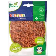 PlayBox: Mărgele MIDI de călcat, verzi, de 5 mm, 1000 de bucăți, în culoare maro deschis.