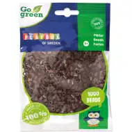 PlayBox: Mărgele MIDI de călcat, verzi, de 5mm, 1000 bucăți, culoare maro.