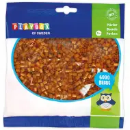 PlayBox: Mărgele de călcat MIDI, de culoare cupru, de 5 mm, pachet de 6000 bucăți