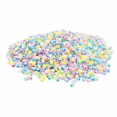 PlayBox: Mărgele de călcat MIDI, pastel, 5 mm, în găleată, 5000 de bucăți imaginea 3
